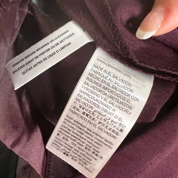 Maroon Leggings - Picture 3 of 3